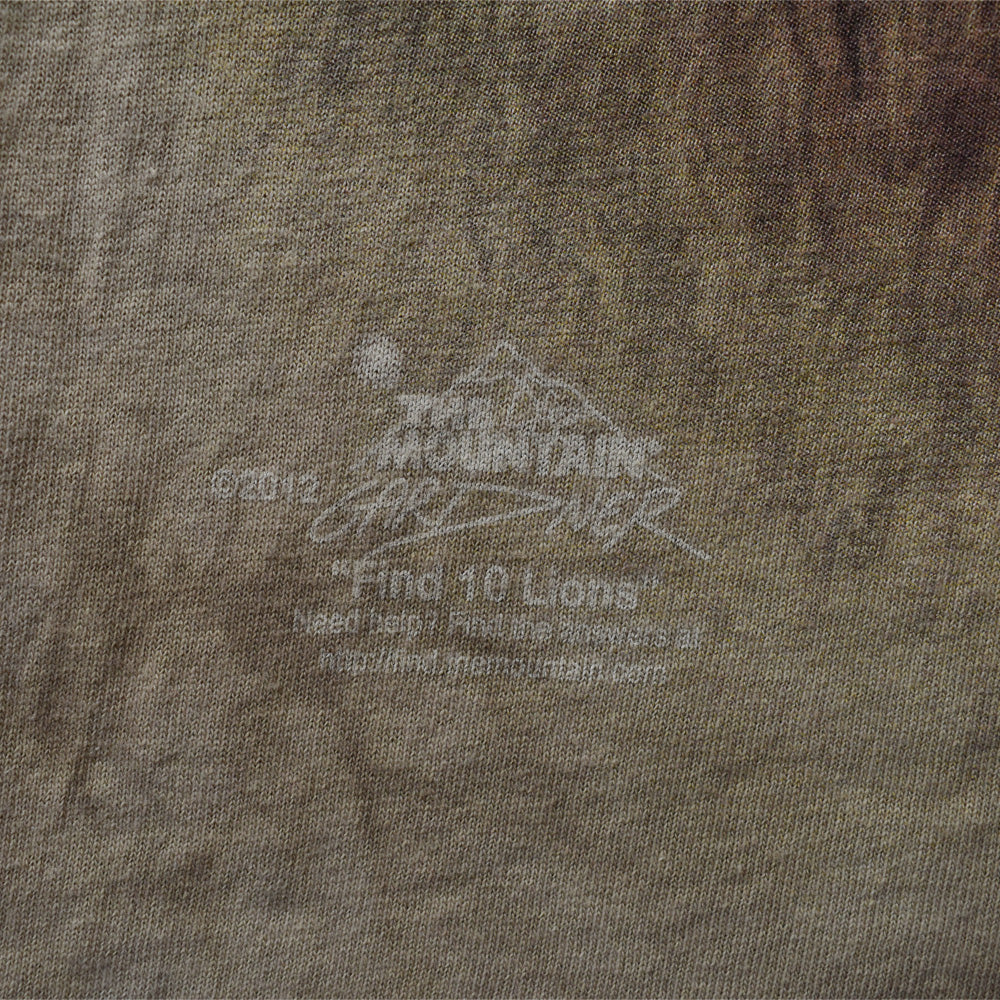 THE MOUNTAIN/ザ マウンテン “LION” ライオン アニマルプリント Tee　220826