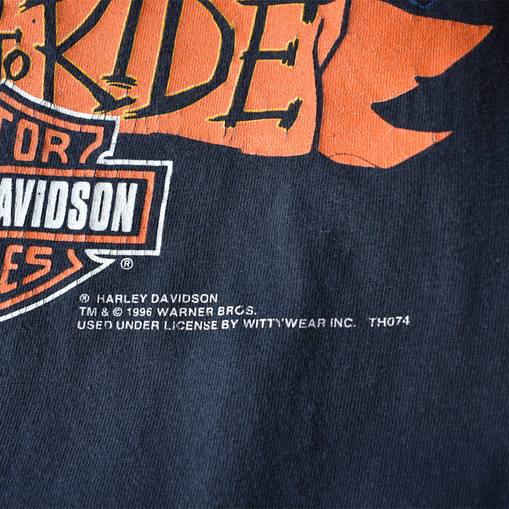 90's　Harley-Davidson × Looney Tunes/ハーレーダビッドソン × ルーニー・テューンズ Tee　220505