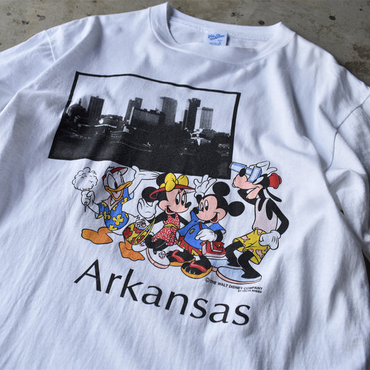90’s Disney/ディズニー ”Arkansas” Tee USA製 220714