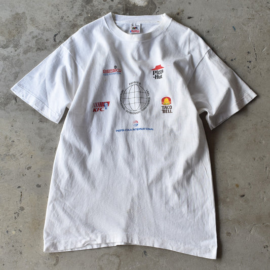 90's Fruit of the Loom “PEPSICO / KFC / Pizza Hut” 企業 Tシャツ USA製 220701