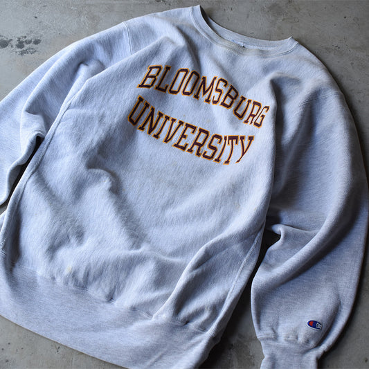 90’s Champion “BLOOMSBURG UNIVERSITY” RWスウェット USA製 220506