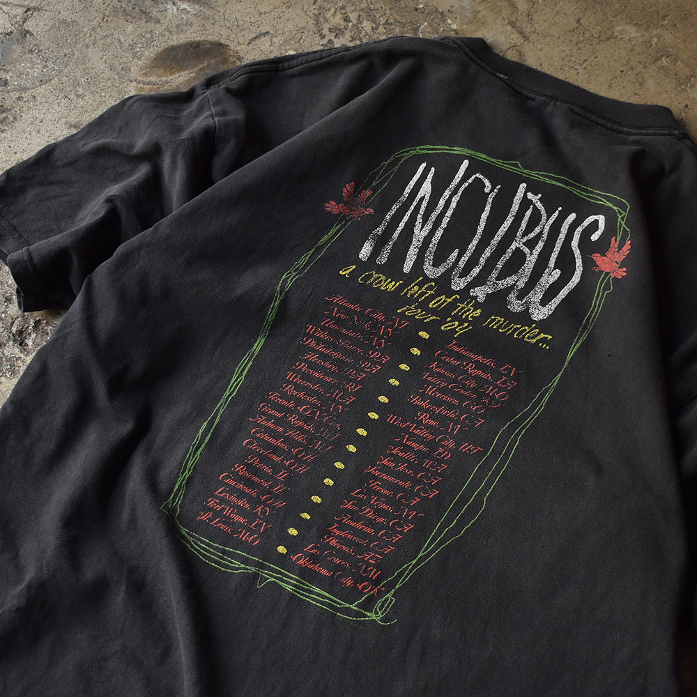 Y2K　Incubus/インキュバス　"A Crow Left of the Murder..." Tour Tee　220726H