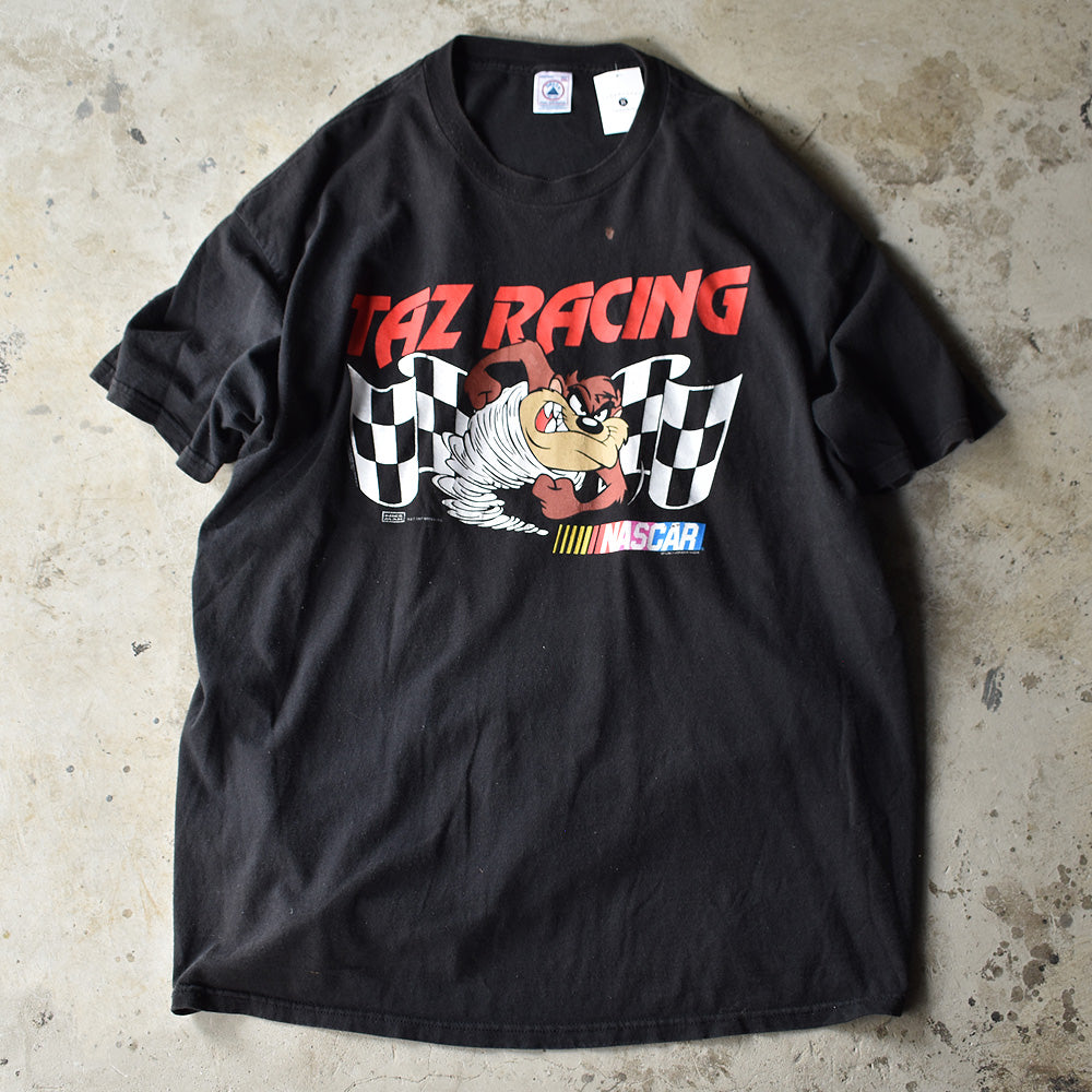 90's　Looney Tunes/ルーニー・テューンズ ”TAZ RACING” NASCAR レーシング Tee　220816