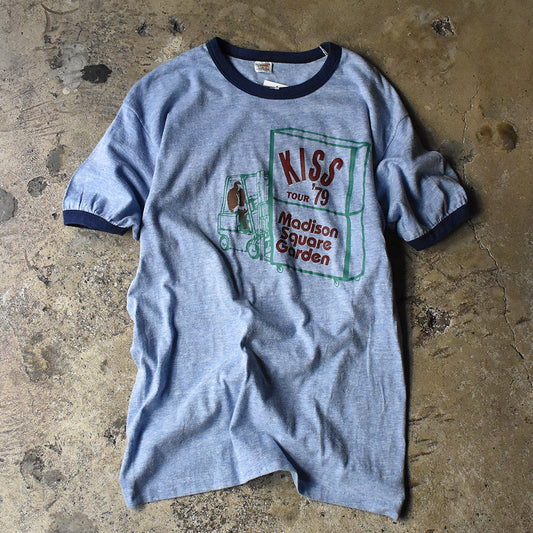 70's KISS "1979 Tour" リンガー ロック Tシャツ 写真集"Couleurshirt"掲載 230119HY33