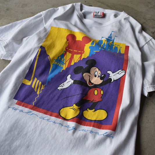 90's　Disney/ディズニー “Disney World” Tee　USA製　220721