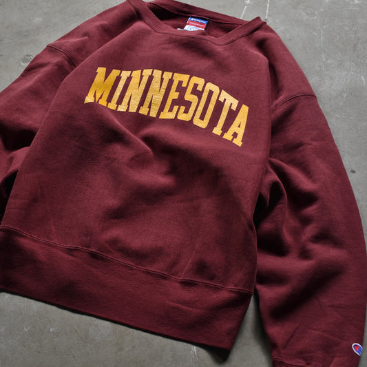 Y2K Champion “MINNESOTA” RWスウェット 221020