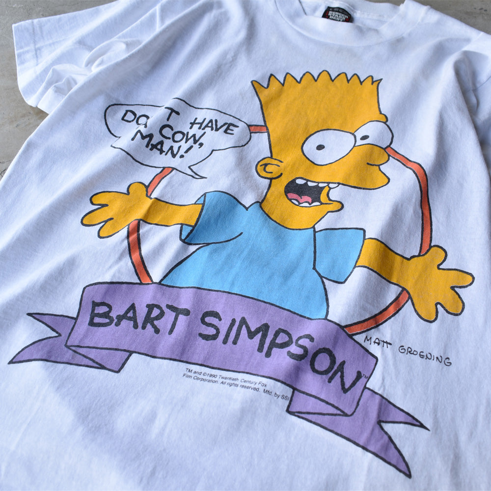 90s 1990 SIMPSONS シンプソンズ BART スケーター Tシャツ