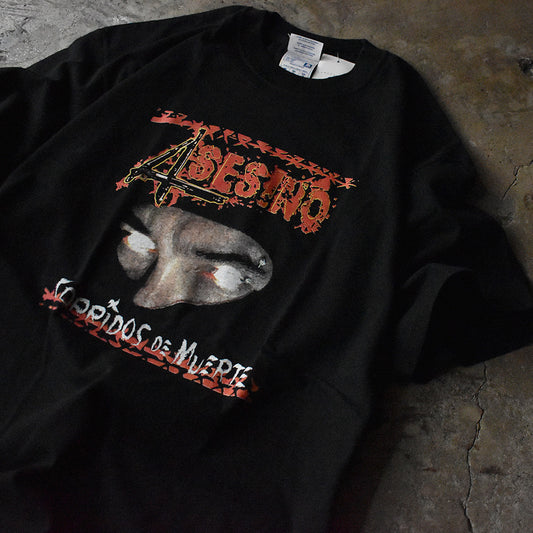 Y2K Asesino "Corridos De Muerte" Brujeria Tシャツ 230216H