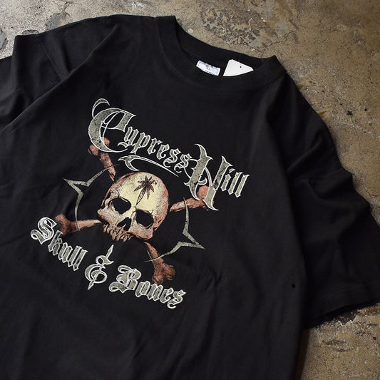 Y2K Cypress Hill "Skull & Bones" ラップTシャツ Euro製 220702H