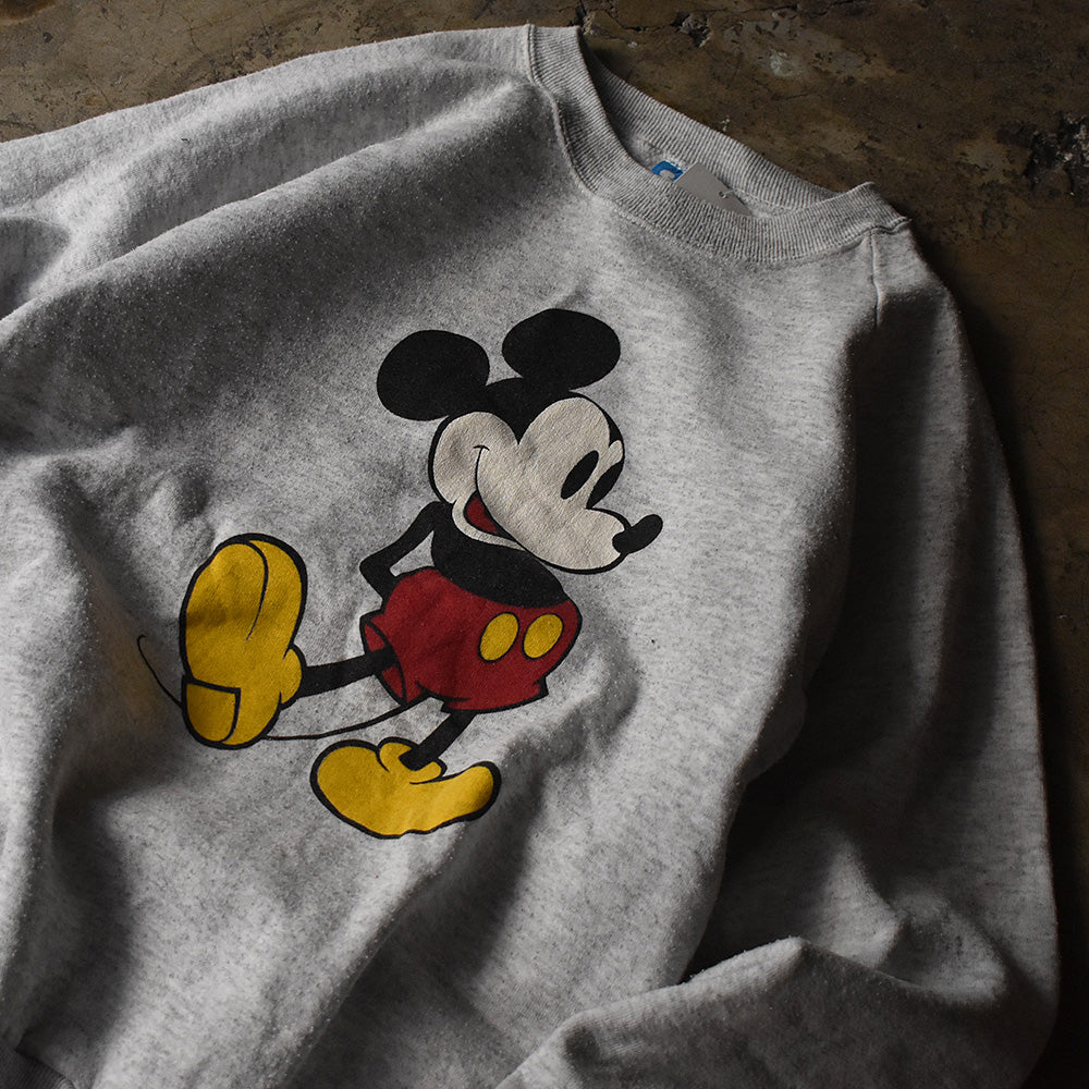 80's　Disney/ディズニー　 Mickey/ミッキー　スウェット　USA製　230306