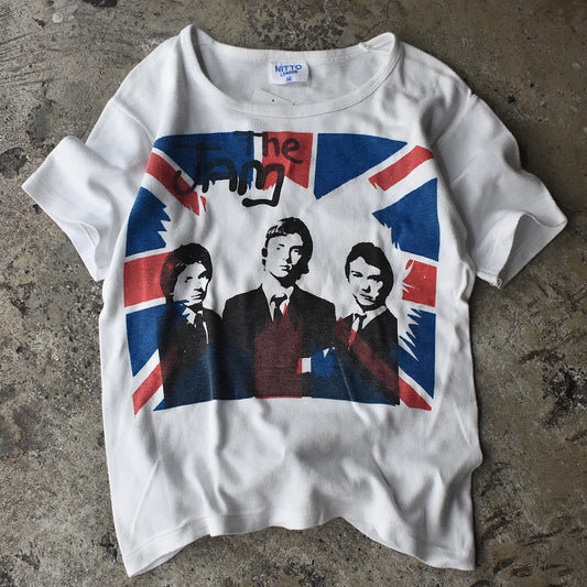 80's The Jam "union jack" ロック Tシャツ Euro製 220830H
