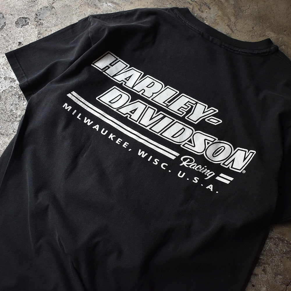 90's　Harley-Davidson/ハーレーダビッドソン イーグル！Tee　220619H