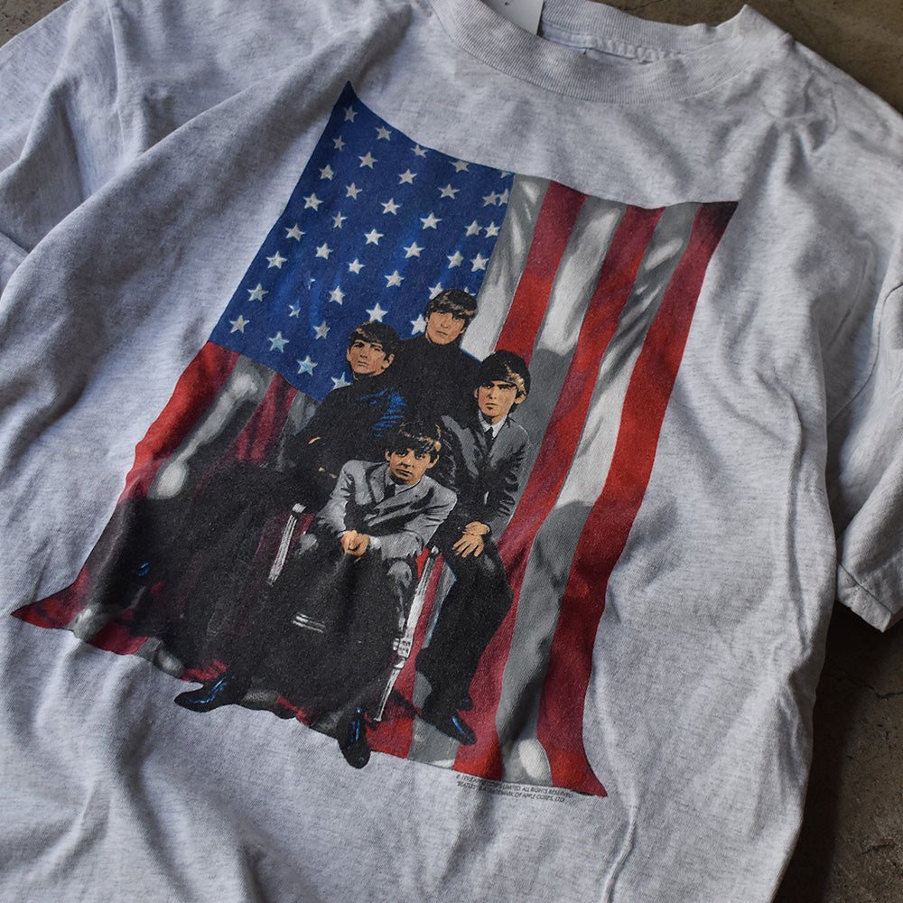 90's　The Beatles/ビートルズ 　星条旗 Tee　220727H　