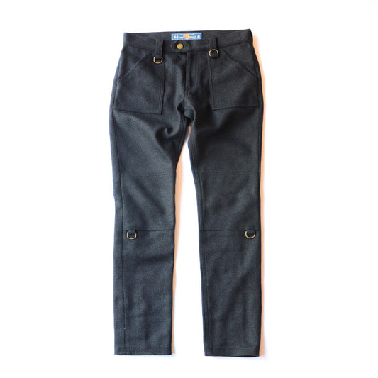 blackmeans ウールジップパンツ