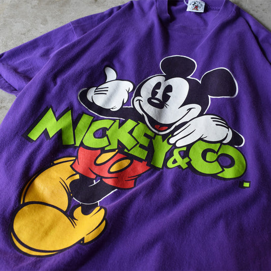 90’s ディズニー ”MICKEY&CO.” キャラクターTシャツ 220711