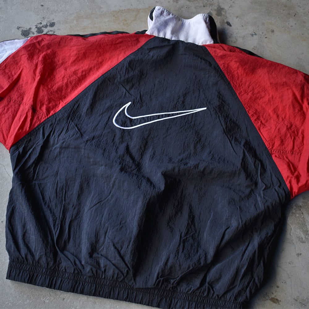 90’s　NIKE/ナイキ swoosh logo バック刺繍 ナイロンジャケット　221129