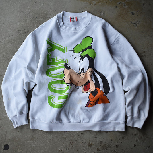 90's　Disney/ディズニー “GOOFY” スウェット　USA製　221007