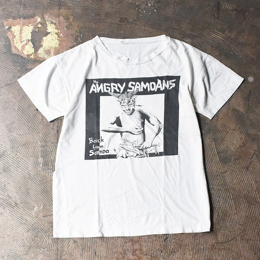 80's The Angry Samoans "Back From Samoa" ロック Tシャツ