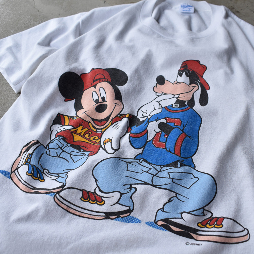 vintage disney mickey parody t shirt 90s - Tシャツ/カットソー(半袖