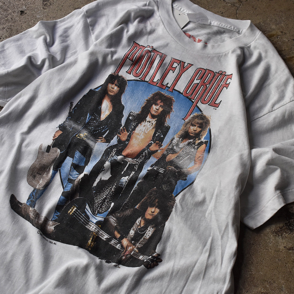 モトリー・クルー Allister Fiend メンバープリント ツアーTシャツ 1987年 シングルステッチ ヴィンテージ