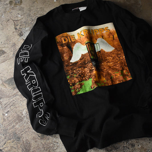 90’s Die Krupps "Odyssey of the Mind" Tour Long sleeve Tシャツ 230223H