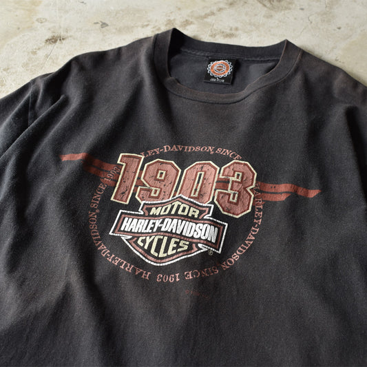 90's　Harley-Davidson/ハーレー・ダビッドソン “Scooter's” Tee　USA製　220812H