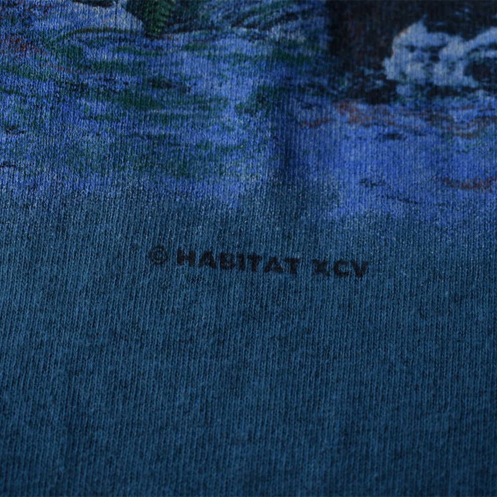 90’s　HAVITAT XCV ”Jackson Hole” アニマルプリントTee　USA製　220814
