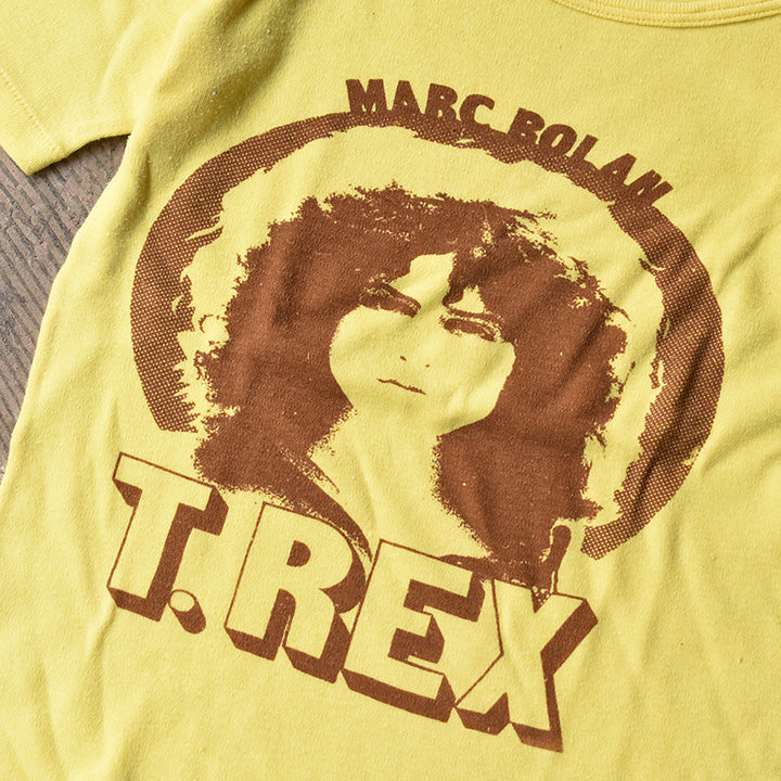 70's　T.REX/ティー・レックス　マーク・ボランTシャツ　ヨーロッパ製