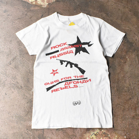 80's　The CLASH/ザ・クラッシュ　"Rock Against Russia" Tシャツ　