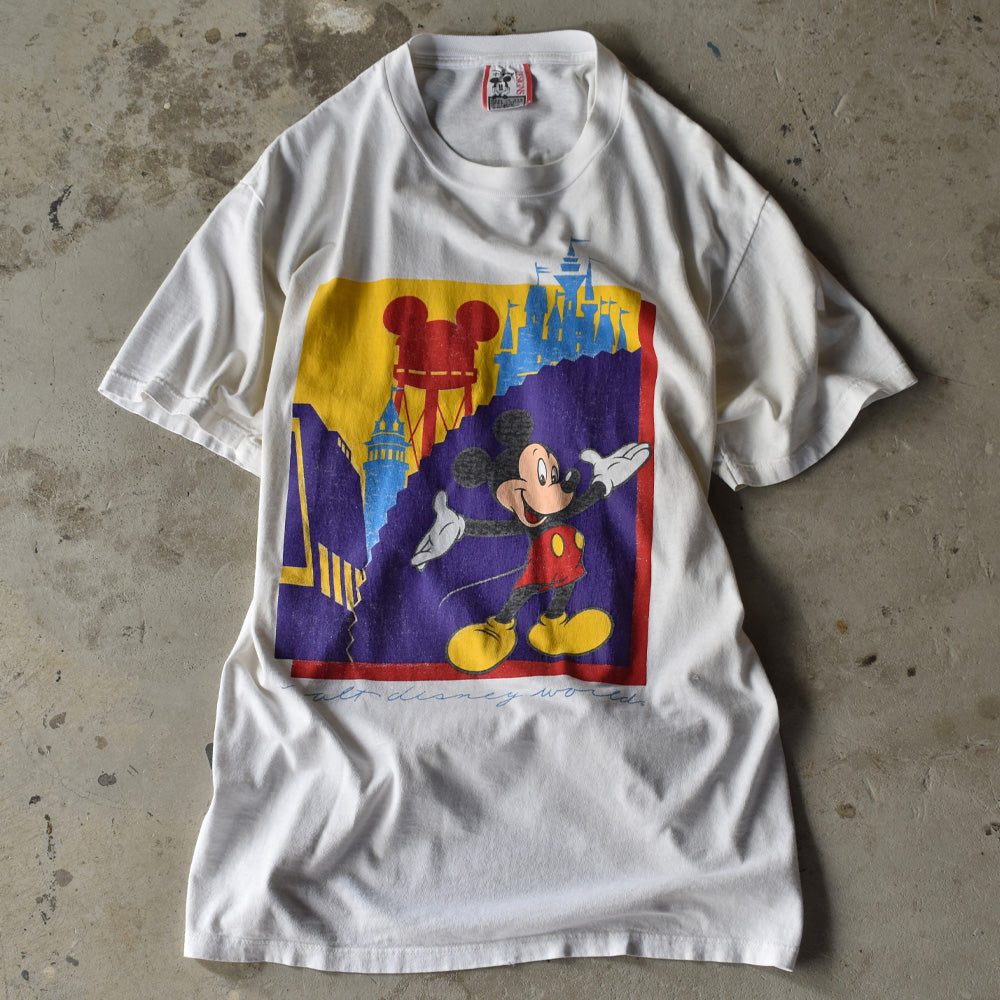 90's　Disney/ディズニー “Disney World” Tee　USA製　220901