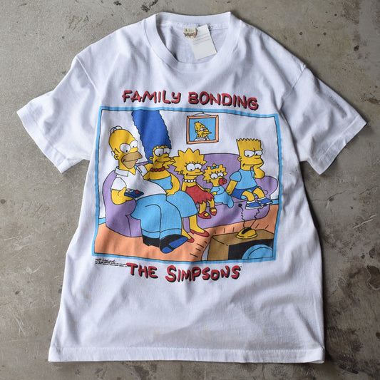 80's　The Simpsons/ザ・シンプソンズ "FAMILY BONDING" Tee　USA製　220705H