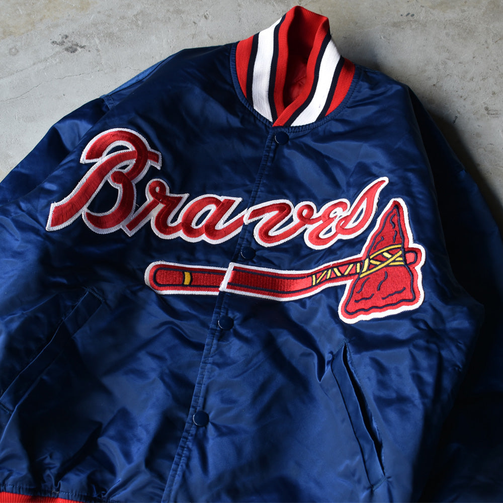 90's　MLB Atlanta Braves/アトランタ・ブレーブス STARTER スタジャン　USA製　221108