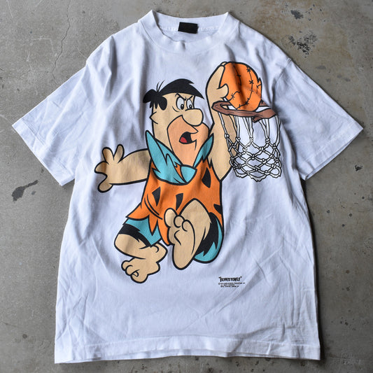 90’s　The Flintstones/原始家族フリントストーン “Basketball” Tee　USA製　220709