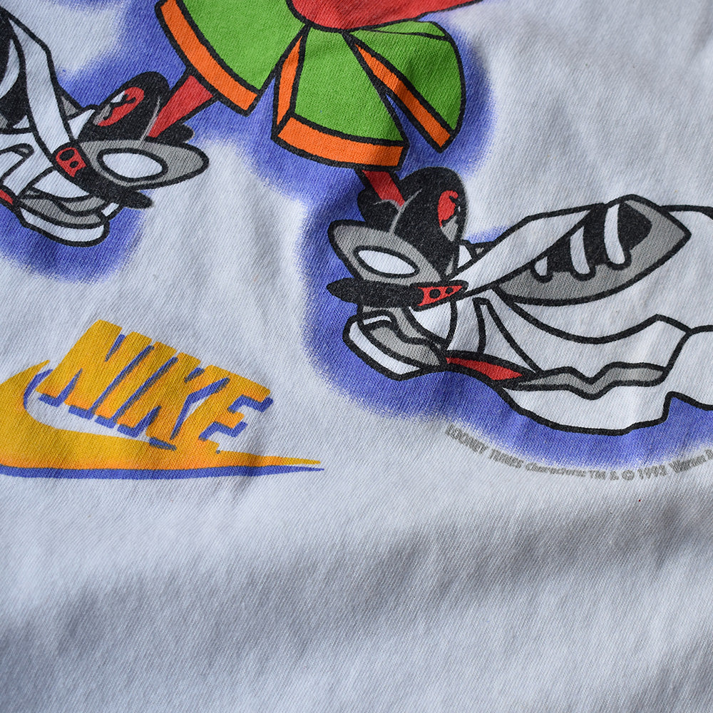 90's　NIKE/ナイキ Looney Tunes “Marvin the Martian” コラボTee　銀タグ　USA製　220703H