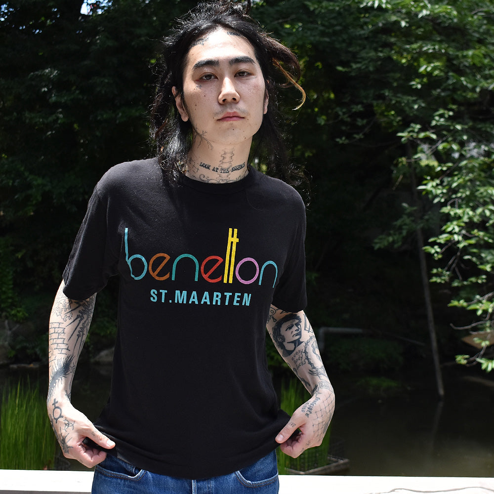 80's　Benetton/ベネトン　Tee　220801H