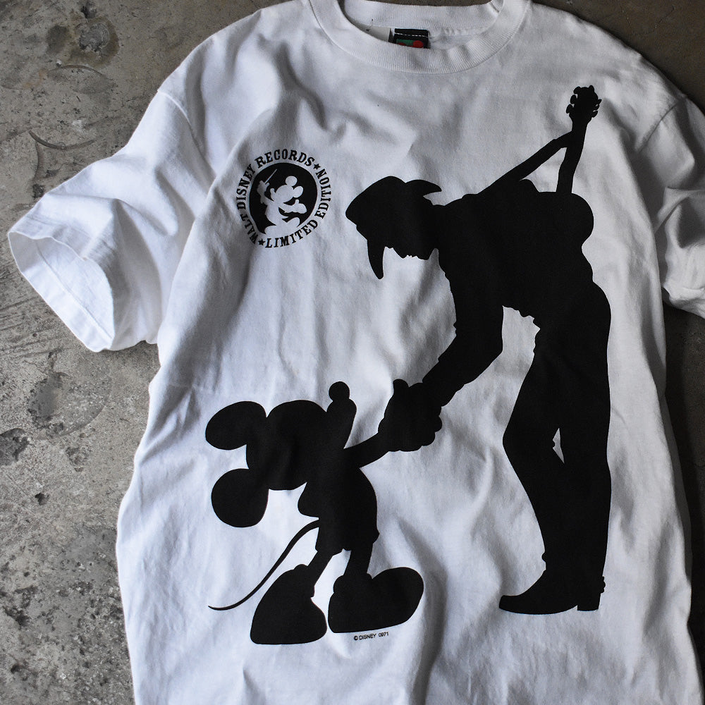 90's　Walt Disney Records/ディズニー　Mickey/ミッキーTee　230324H