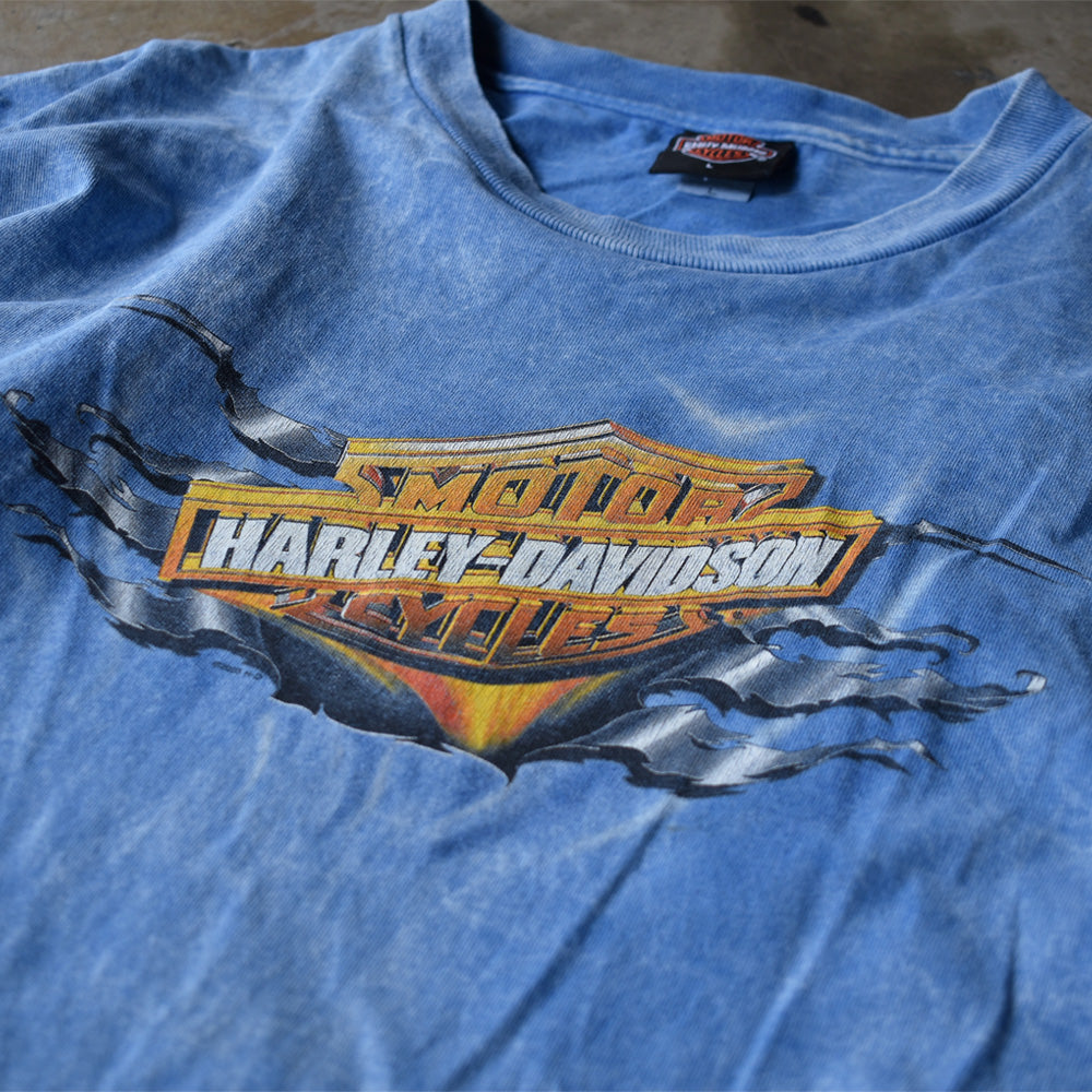 Y2K　Harley-Davidson/ハーレーダビッドソン 両面プリント Tシャツ　USA製　230405