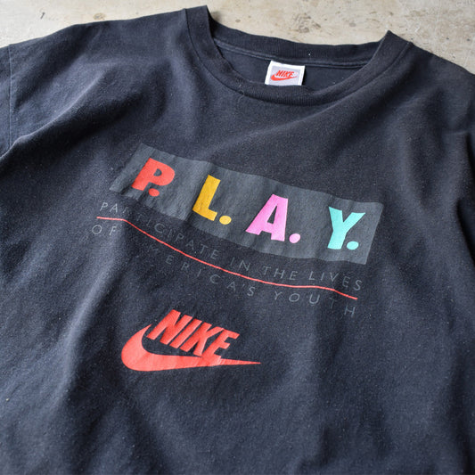 90's　NIKE/ナイキ "P.L.A.Y" Tee　USA製　220515