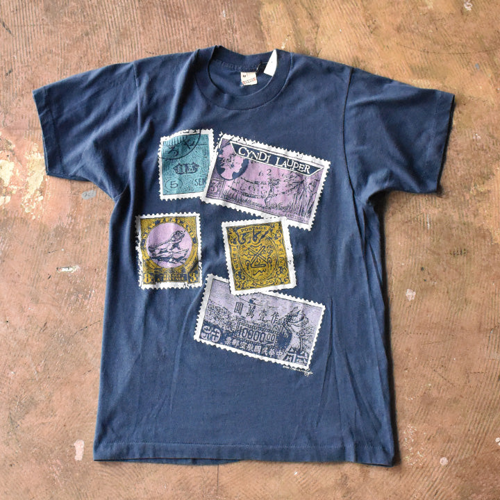 80's　Cyndi Lauper/シンディ・ローパー　"True Colors" ツアーTシャツ　USA製