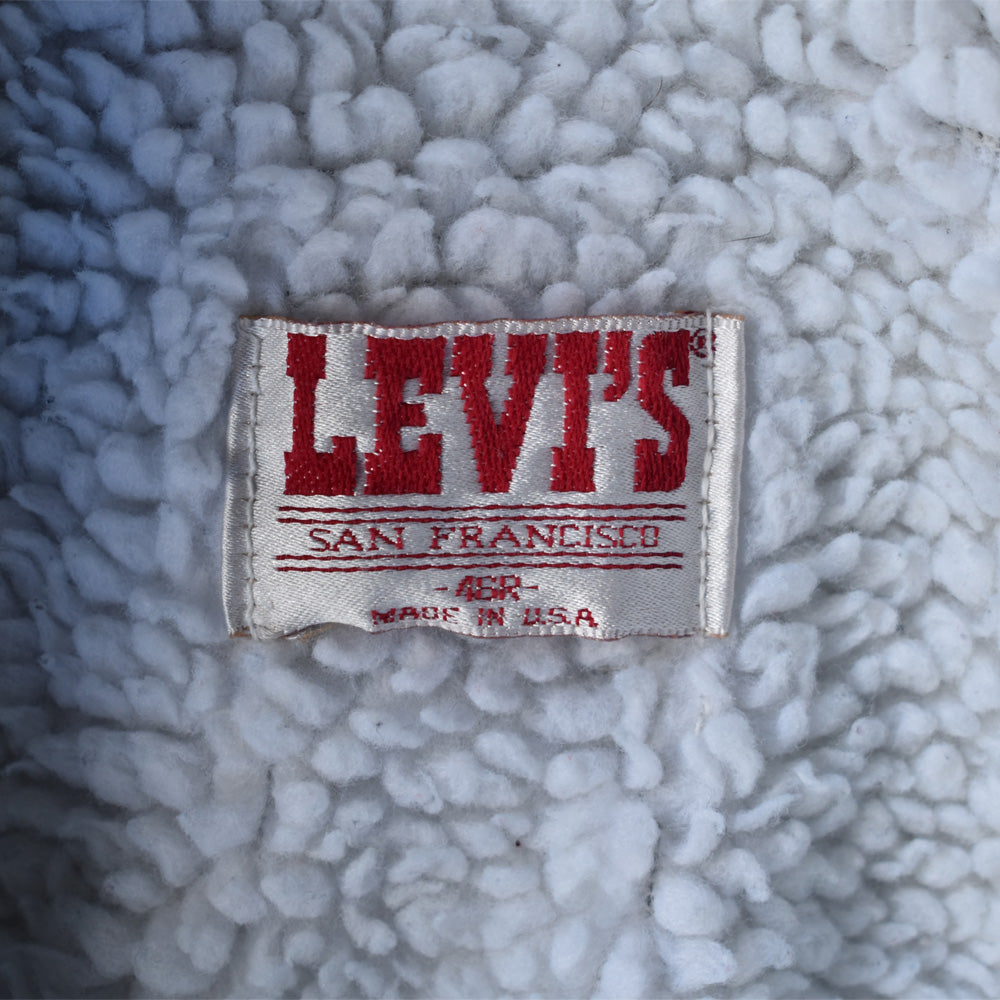 90's　Levi's/リーバイス 70608-0216 デニムボアジャケット　USA製　230109