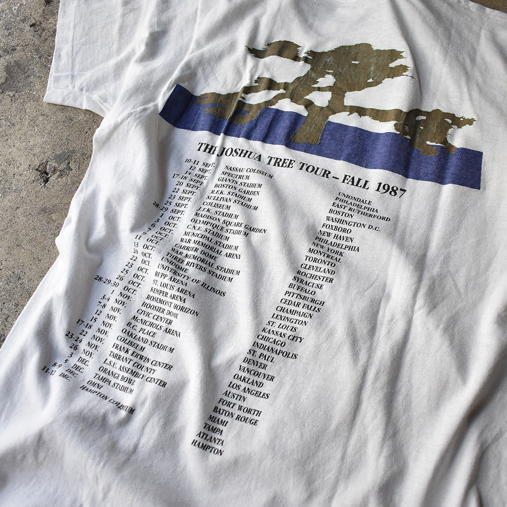 80's　U2　"THE JOSHUA TREE" Tour Tee　230421H