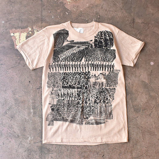 70's　ELVIS COSTELLO/エルヴィス・コステロ　"ARMED FUNK"79ツアー オーバープリントTシャツ　デッドストック　