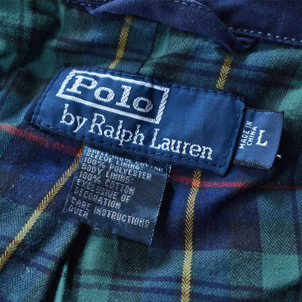 Polo Ralph Lauren/ポロ ラルフローレン チェックライナー スイングトップジャケット　230402