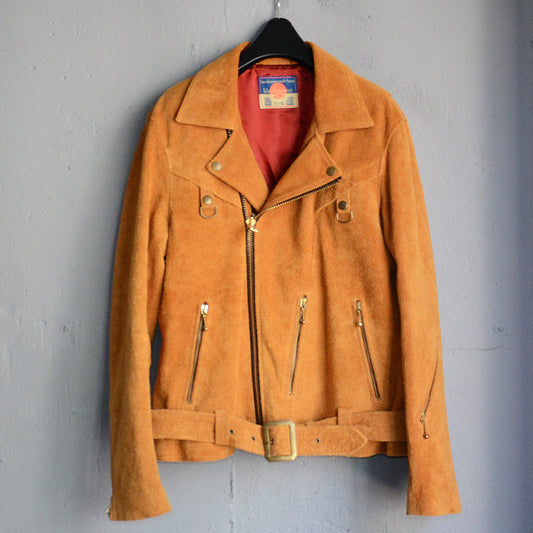 blackmeans スエード ライダースJKT