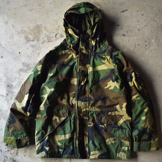 90’s U.S.ARMY ECWCS ウッドランドカモ Medium-Regular ゴアテックス パーカー 230130H