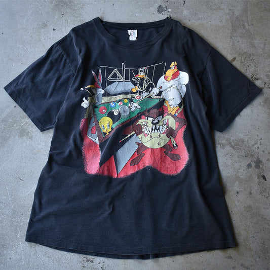 90's　Looney Tunes/ルーニー・テューンズ ”Billiards” Tee　USA製　220723