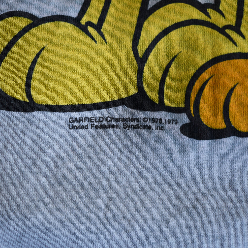 90’s　Garfield/ガーフィールド キャラ スウェット　221214