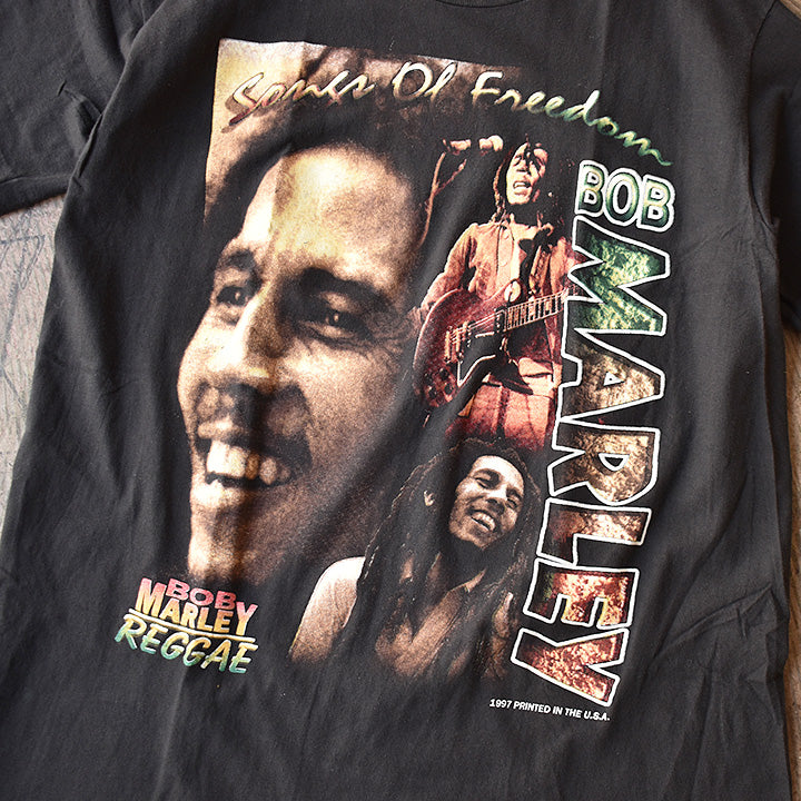 90年代TシャツBob Marley 'Rasta To The Bones'