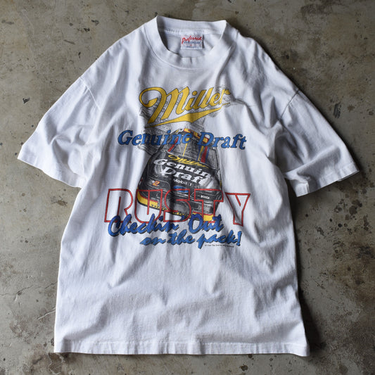90's　“Rusty Wallace #2” レーシング Tee　USA製　220714