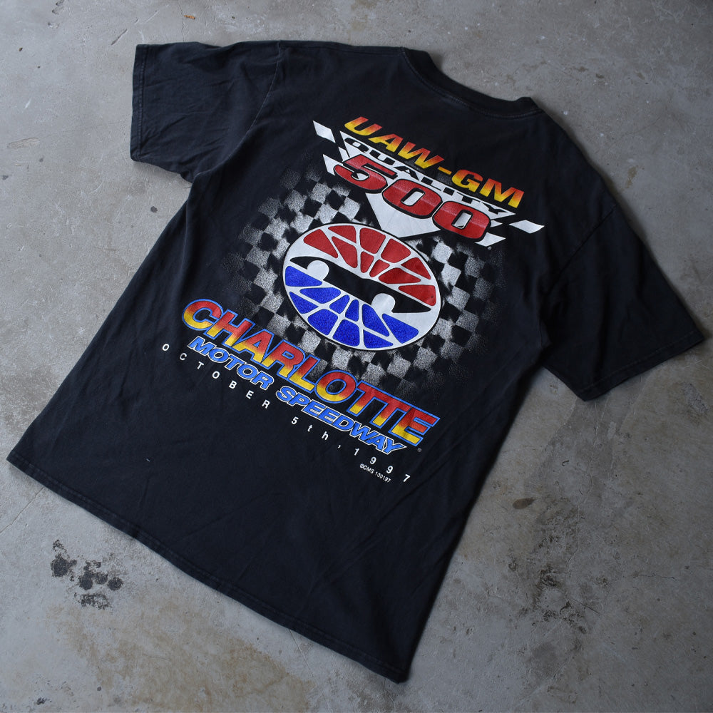 90's　Charlotte Motor Speedway/シャーロット・モーター・スピードウェイ “UAW-GM Quality 500” レーシングTee　220804